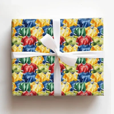 Goalkeeper - Gift Wrap for Christmas, Holidays Wrapping Paper, Christmas Wrapping Paper