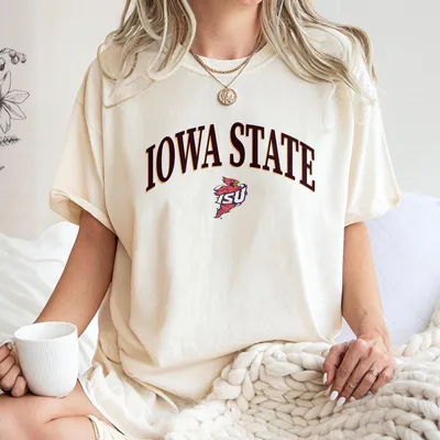 Vintage Iowa State Cyclones Ncaa T-Shirt Retro Embroidery Logo Classic Basketball Fan T-Shirt Unisex
