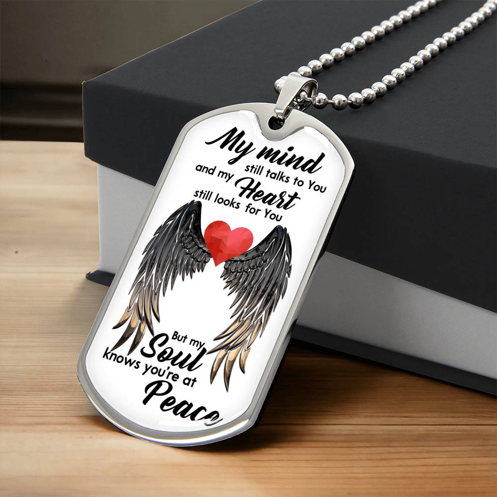 To My Daughter Dog Tag Necklace, Gift For Daughter From Mom And Dad, Daughter Gift From Parents, Jewelry Gift For Daughter - Army Tag Necklace, Dog Tag