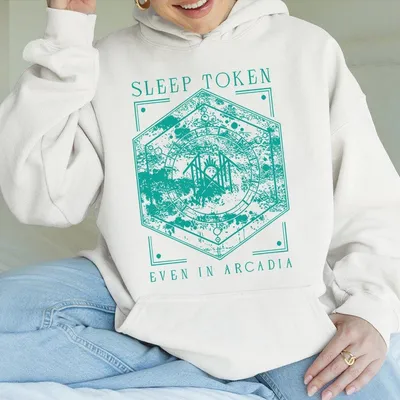 Sleep Token Vessel Hoodie Even In Arcadia Band Merch Metal Band Distro Graphic Hoodie Retro Vintage Hoodie Unisex
