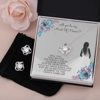 Maid of Honor Gift, Thank You Gift From Bride, Will You Be My Maid of Honor, Best Wedding Gift Idea