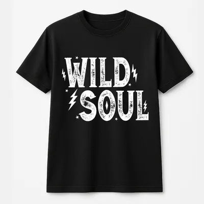 Wild Soul T-Shirt, Western Boho T-Shirt, Hippie Cowgirl T-Shirt, Vintage Inspired T-Shirt, Perfect For Boho Lovers, Gift For Her, Women’S Top