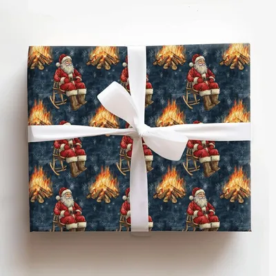 Timber Tidings - Gift Wrap for Christmas, Holidays Wrapping Paper, Christmas Wrapping Paper