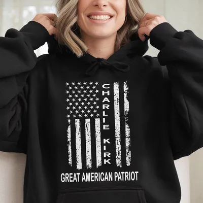 Charlie Kirk Signature Freedom Hoodie Thank You Charlie,Made In Usa,For Men & Women,All Colors