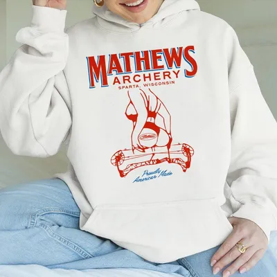 Mathews Archery Classic Pin Up Sexy Girl Archery Graphictshirt Outdoor Hunting Apparel Unisex Bowhunting Outfit Hoodie