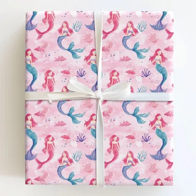 Beneath the Waves - Gift Wrap for Christmas, Holidays Wrapping Paper, Christmas Wrapping Paper