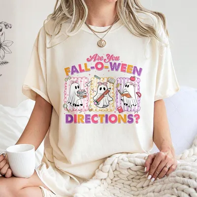 Retro Spooky Teacher Halloween T-Shirt And T-Shirt, Cute Ghost Teacher Boo T-Shirt, Spooky Vibes School Outfit, Trick Or Teach Fall Top