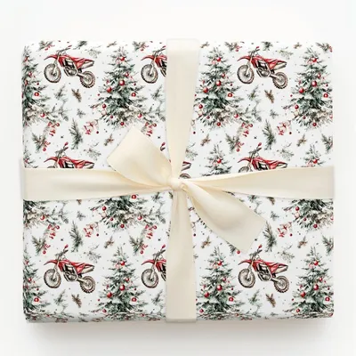 Speed Sleigh - Gift Wrap for Christmas, Holidays Wrapping Paper, Christmas Wrapping Paper