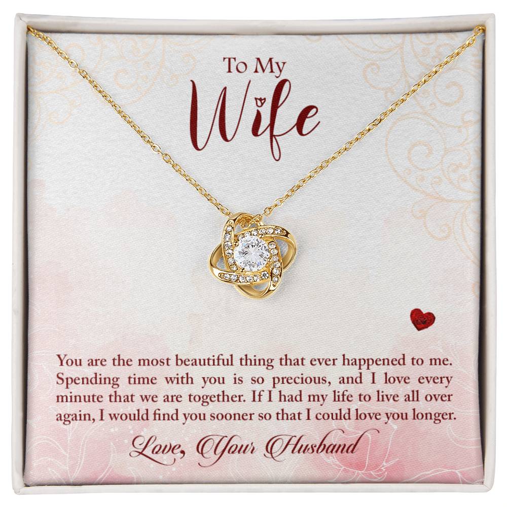 Love Knot Necklace - for Wife