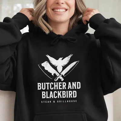 Butcher And Blackbird Hoodie, Dark Romance Hoodie, Morally Grey Hoodie, Romantasy Bookish Hoodie, Booktok Gift