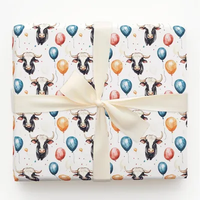 Bully Bash - Gift Wrap for Christmas, Holidays Wrapping Paper, Christmas Wrapping Paper