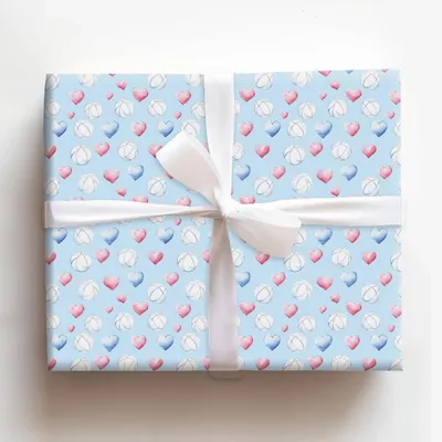 Spike Love - Gift Wrap for Christmas, Holidays Wrapping Paper, Christmas Wrapping Paper