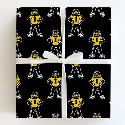 Herky Grid - Gift Wrap for Christmas, Holidays Wrapping Paper, Christmas Wrapping Paper