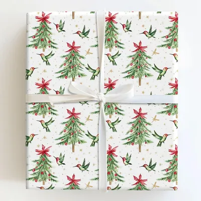 Wing Wonderland - Gift Wrap for Christmas, Holidays Wrapping Paper, Christmas Wrapping Paper