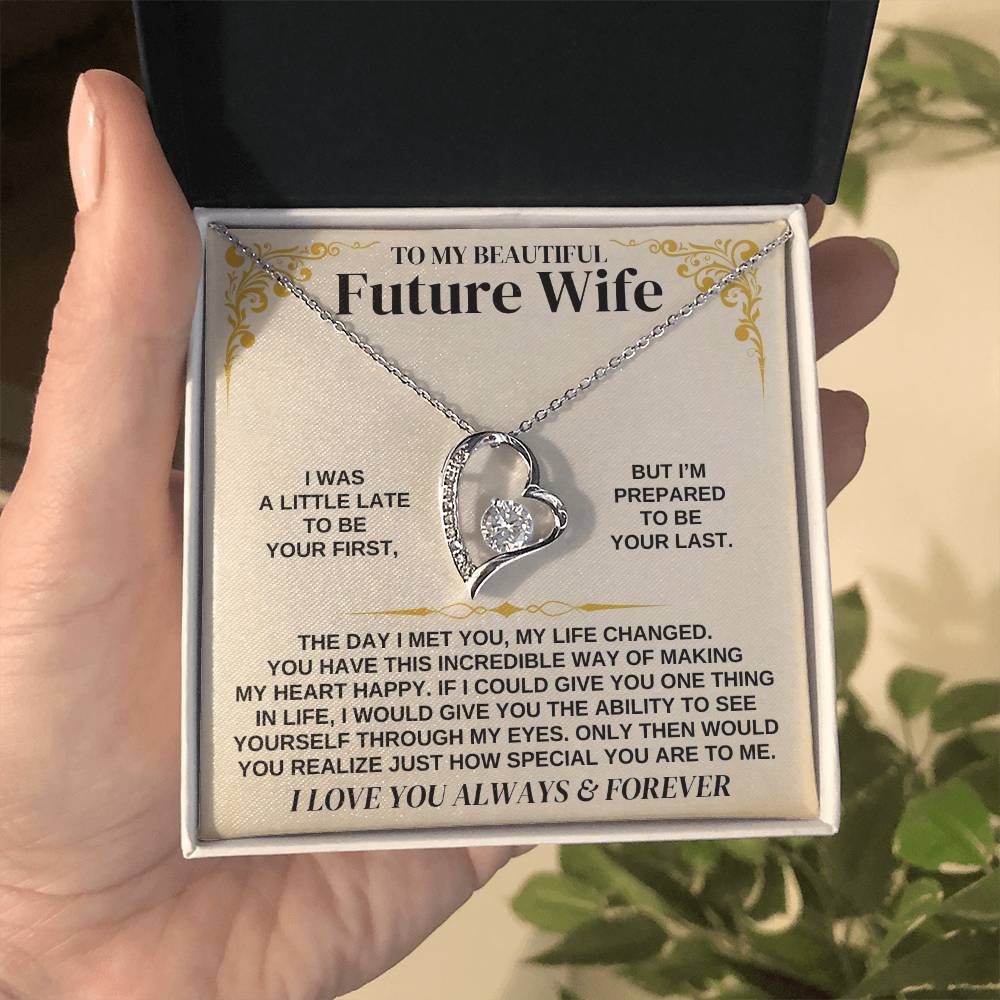 To My Future Wife - Forever Love Necklace Gift Set