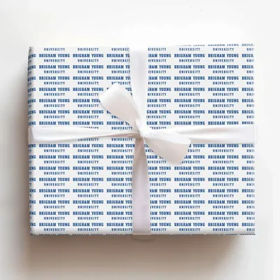 Birgham Young University - Gift Wrap for Christmas, Holidays Wrapping Paper, Christmas Wrapping Paper