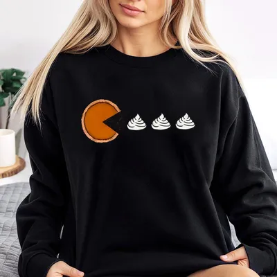 Pumpkin Pie Sweatshirt,Thankful Sweatshirt,Thanksgiving Sweatshirt,Cute Fall,Fall Sweatshirt,Funny Thansgiving Gift,Autumn Sweatshirt