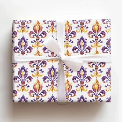 Royale Bloom - Gift Wrap for Christmas, Holidays Wrapping Paper, Christmas Wrapping Paper