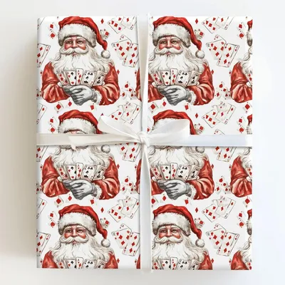 Sleigh of Luck - Gift Wrap for Christmas, Holidays Wrapping Paper, Christmas Wrapping Paper