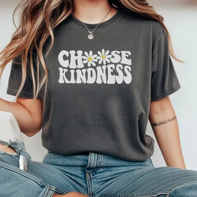 Choose Kindness T-Shirt Gift For Teacher Daisy T-Shirt Back To School Teacher T-Shirt Be Kind T-Shirt Teacher T-Shirt