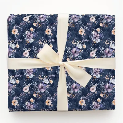 Mystic Orchid - Gift Wrap for Christmas, Holidays Wrapping Paper, Christmas Wrapping Paper