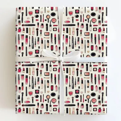 Glam in a Swipe - Gift Wrap for Christmas, Holidays Wrapping Paper, Christmas Wrapping Paper
