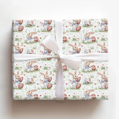 Touchdown Tails - Gift Wrap for Christmas, Holidays Wrapping Paper, Christmas Wrapping Paper
