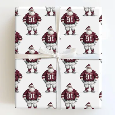 Seminole Sleigh Ride - Gift Wrap for Christmas, Holidays Wrapping Paper, Christmas Wrapping Paper