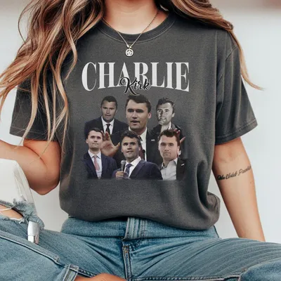 Charlie Kirk Freedom T-Shirt Pray For Charlie Kirk T-Shirt Made In Usa For Men Women  All Colors Sizes S 4xl