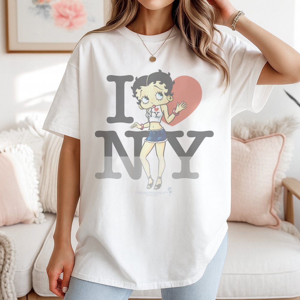 Vintage Betty Boop I Love New York City T-Shirt T-Shirt Outfit
