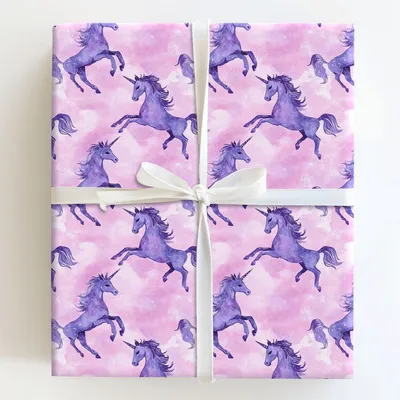 Purple Majesty - Gift Wrap for Christmas, Holidays Wrapping Paper, Christmas Wrapping Paper