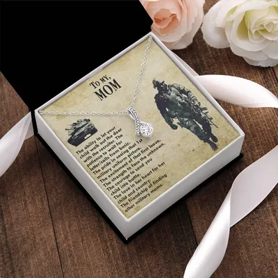Mom Sacrifice For Her Military Son Alluring Beauty Necklace