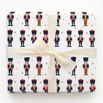 Gustav - Gift Wrap for Christmas, Holidays Wrapping Paper, Christmas Wrapping Paper