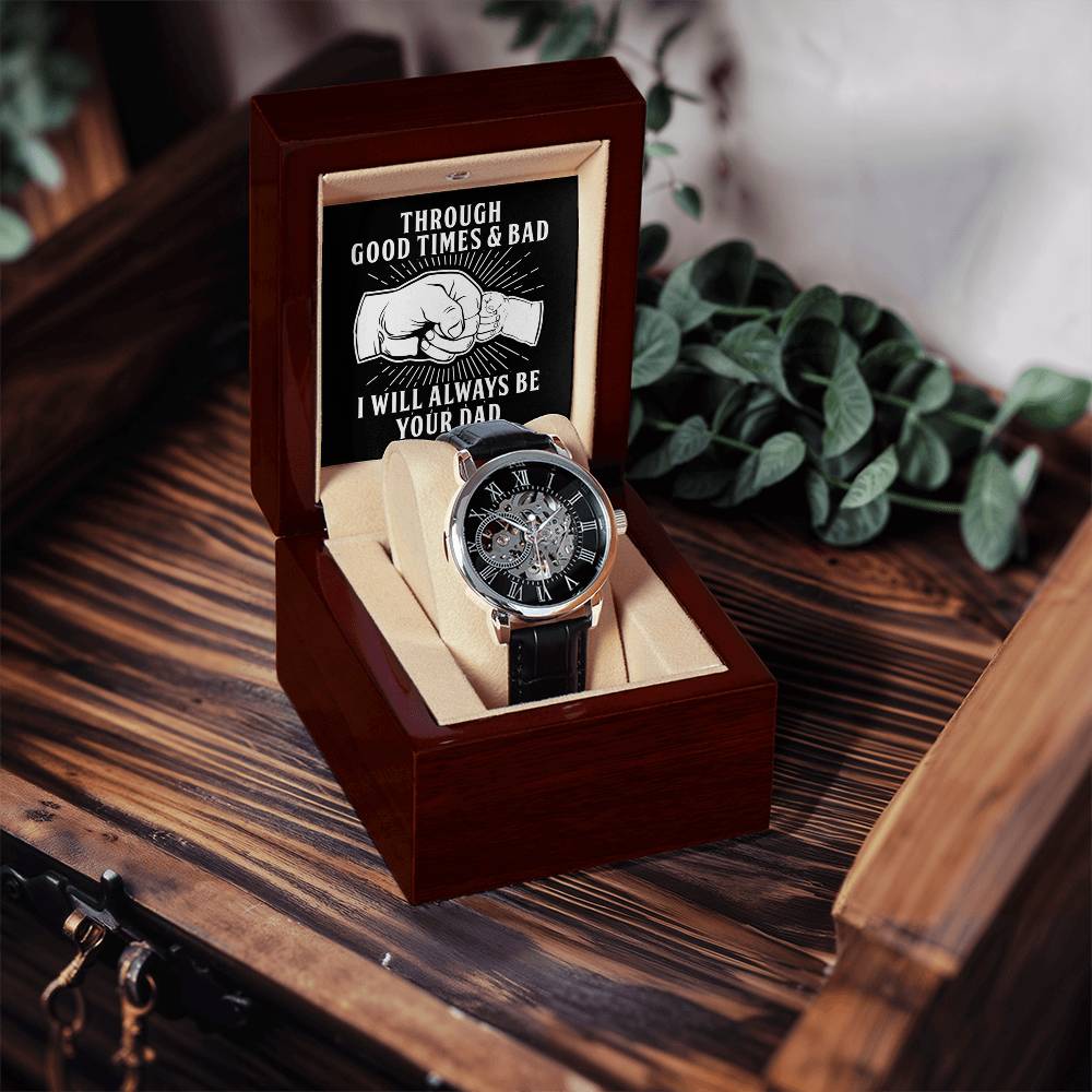 Son - Through Good Times & Bad - Men's Openwork Watch