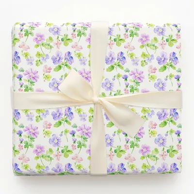 Blush of Spring - Gift Wrap for Christmas, Holidays Wrapping Paper, Christmas Wrapping Paper