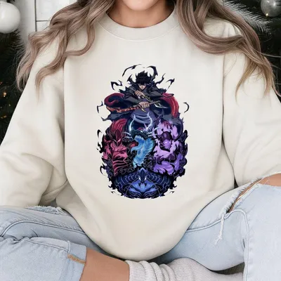 Solo Leveling Arise Sweatshirt Manga Sweatshirt Anime Sweatshirt Anime Lovers Sweatshirt All Season Outfit