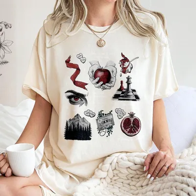 Twilight T-Shirt Vampire Romance Trendy Unisex Graphic T-Shirt Casual Outfit