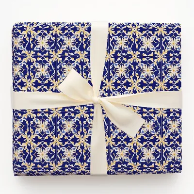 Talavera Elegance - Gift Wrap for Christmas, Holidays Wrapping Paper, Christmas Wrapping Paper