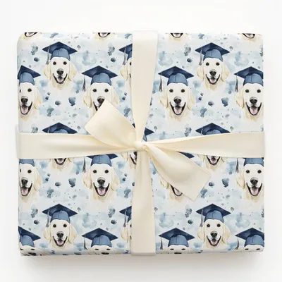 Cream of the Class - Gift Wrap for Christmas, Holidays Wrapping Paper, Christmas Wrapping Paper