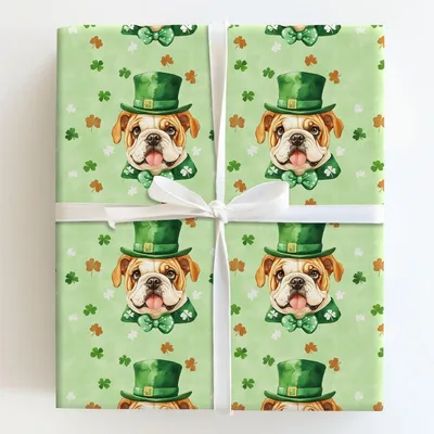 Luck of the Dogs - Gift Wrap for Christmas, Holidays Wrapping Paper, Christmas Wrapping Paper