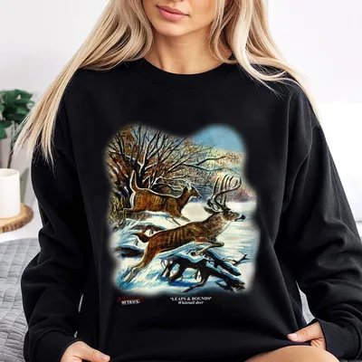 Vintage 90s Whitetail Deer Sweatshirt Deer Stag Wilderness Sweatshirt Deer Stag Wilderness Sweatshirt Deer Stag Sweatshirt