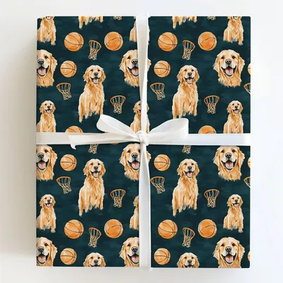 Dunkin Dog Days - Gift Wrap for Christmas, Holidays Wrapping Paper, Christmas Wrapping Paper