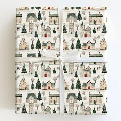Celtic Frost - Gift Wrap for Christmas, Holidays Wrapping Paper, Christmas Wrapping Paper