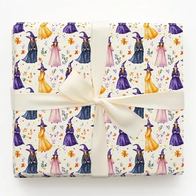 Stir Up Magic - Gift Wrap for Christmas, Holidays Wrapping Paper, Christmas Wrapping Paper