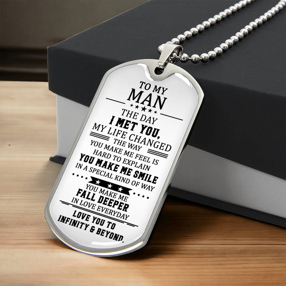 Gift For Your Man - Special Kind Of Way - Dog Tag - Army Tag Necklace, Dog Tag