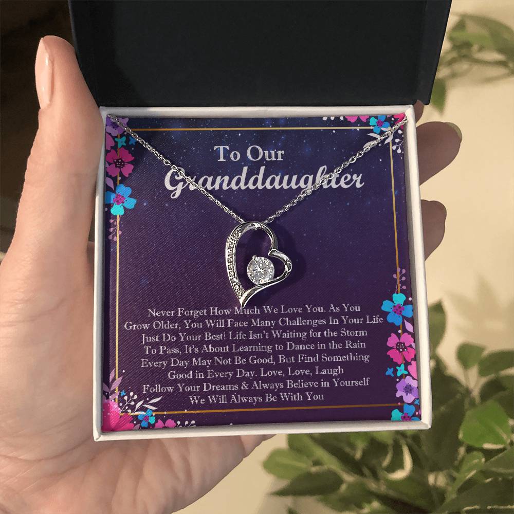 To Our Granddaughter Forever Love