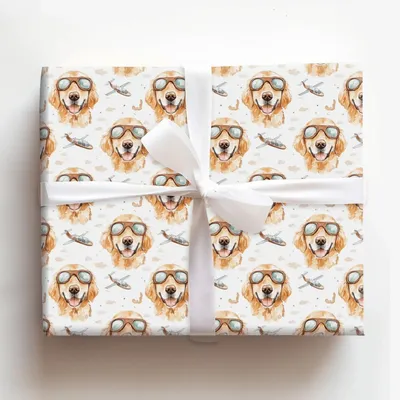 Top Retriever - Gift Wrap for Christmas, Holidays Wrapping Paper, Christmas Wrapping Paper