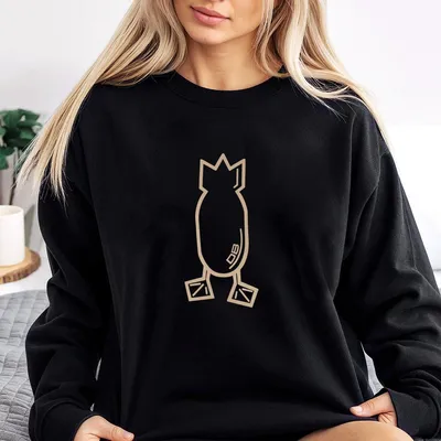 Dive Bomb Clothing Bomber Sweatshirt, Tactical Gear Graphic Sweatshirt, Bold Streetwear Statement, Great Gift For Men & Women