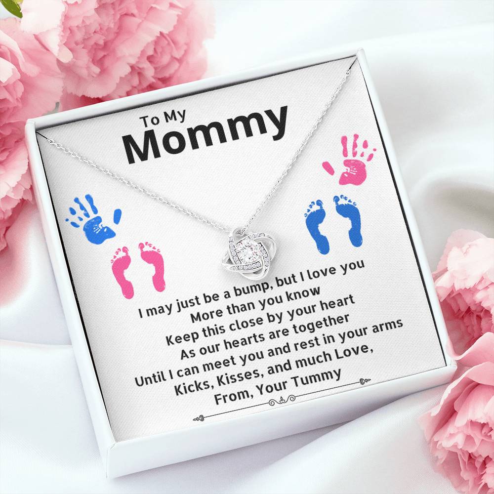 To My Mommy - Love Knot Necklace