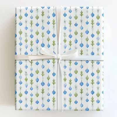 Jewel Toned Joy - Gift Wrap for Christmas, Holidays Wrapping Paper, Christmas Wrapping Paper